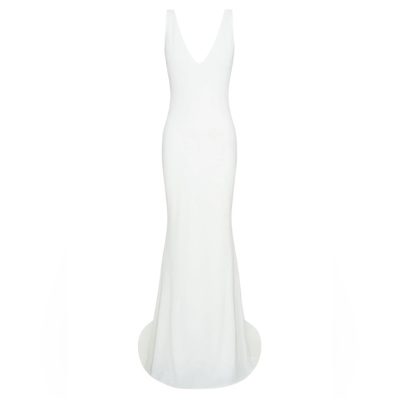 Meshki Dresses & Skirts - Meshki Kyla Gown - Low Back - White - Medium